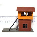 LIFE-LIKE HO: Small Detailed Plastic Signal Tower in Fair Used Condition.