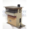 SCENERY HO: Small Plastic Signal Tower in Fair Used Condition.