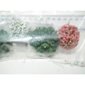 BUSCH HO: 4pc Blooming Trees in Good Bagged and Used Condition(GR)
