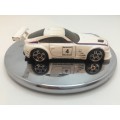 Hotwheels BMW  Z4 M coupe - White racing livery  - Loose / Uncarded - Playworn - Fair condition.