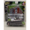 Johnny Lightning Ghostbusters Ecto-1 / Firehouse Headquarters diorama backdrop - Scale 1:64