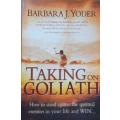 Taking on Goliath by Barbary J. Yoder PAPERBACK