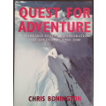 Quest For Adventure by Chris Bonington - SOFT COVER