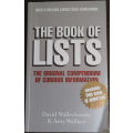 The Book of Lists by David Wallechinsky and Amy Wallace - SOFT COVER