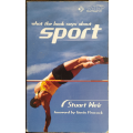 What the book says about sport by Stuart Weir - SOFT COVER