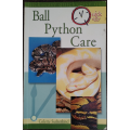 Ball Python Care by Colette Sutherland - SOFR COVER