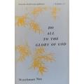Do All To The Glory of God by Watchman Nee - PAPERCOVER