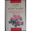 Guide to Plant Names by Allen J Coombes - HARD COVER