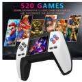 Retro Handheld Game Console with 520 Games - White