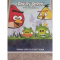 Angry Birds Trading Cards Collectors Album with 180 cards