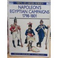 Napoleon`s Egyptian Campaigns 17981801 - men at arms 79 - Osprey Military