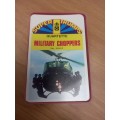 vintage super trumps - military choppers - playing cards