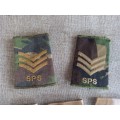 British Army Sergeant rank slides - SPS