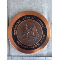 Eastern Caprivi Strip / Oostelike Caprivi Zipfel - Copper Plaque
