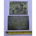 Vintage Picture Printing Plates 1980s