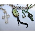 Vintage Crucifix and more lot.
