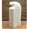 LARGE ODOL MILK GLASS MOUTH WASH BOTTLE