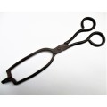 HAND FORGED FIRE PLACE TONGS