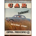 CAR Magazine December 1966 - VINTAGE - RARE