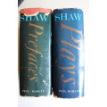 The Complete Bernard Shaw - two large volumes