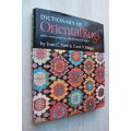 Dictionary of ORIENTAL RUGS.   Ivan C Neff & Carol V Maggs