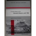A Concise History of the Rehoboth Basters until 1990 - Britz & Lang & Limpricht