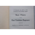 Short History of the East Yorkshire Regiment - Edwards