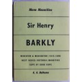 Sir Henry Barkly -Macmillan