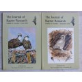 Journal of Raptor Research x 5 volumes