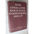 SUID-AFRIKAANSE BIOGRAFIESE WOORDEBOEK volume 4