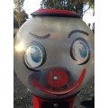 Boswell Clown coin operated ball machine