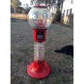 Boswell Clown coin operated ball machine