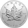 Canadian Maple 1oz Troy Fine 9999 Silver