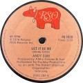 ANDY GIBB - SHADOW DANCING / LET IT BE ME (7 SINGLE 45) SA 1978 RSO PS 1020