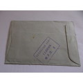 **Collectors of "Rhodesiana".** Envelope posted from M.P.O. 4 (Military Post Office 4) 1976