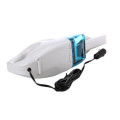 Mini 12V High-Power Portable Handheld Car Vacuum Cleaner Blue+White Color