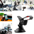360° Universal Car Windshield Mount Stand Holder For iPhone Samsung GPS