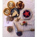 COLLECTABLE MIXED LOT OF BADGES