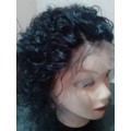 8 inch frontal curl wig