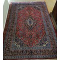 A Large Persian Hand Knotted Sabzevar Carpet