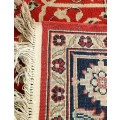 Hand knotted Persian carpet