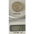 1961 South Africa (RSA) R0.50 coin (fifty cent) -  Circulated, 28 Grams (RSA100)