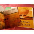 PETER JOYCE - THE MAGIC OF AFRICAN WILDLIFE 1998  and A BANNISTER BUSHMEN