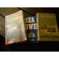 3 BOOKS: SEA POWER T124 1941, FROGMEN WARTIME - T WALDRON  1953 -  CAINE MUTINY - H WOUK 1951