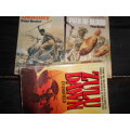 THREE BOOKS - HILL OF DESTINY AND PATH OF BLOOD BY PETER BECKER AND ZULU DAWN  CY ENDFIELD