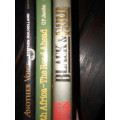3 BOOKS A SAMPSON - BLACK + GOLD, MULHOLLAND ANOTHER VOICE and SOUTH AFRICA JACOBS