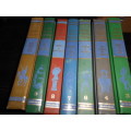 COLLIERS JUNIOR CLASSIC 7 SHORT STORIES BOOKS  out of set of  10 - YOUNG FOLKS SHELF OF BOOKS