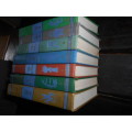 COLLIERS JUNIOR CLASSIC 7 SHORT STORIES BOOKS  out of set of  10 - YOUNG FOLKS SHELF OF BOOKS