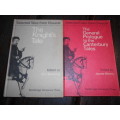 2 Chaucer  books - SELECTED TALES -  Canterbury Tales James Winny and The Knights Tale Spearin