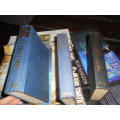 WILBUR SMITH 3 HARDBACK BOOKS -  ELEPHANT SONG 1991  and  A FALCON FLIES 1980 AND BLUE HORIZON 2003